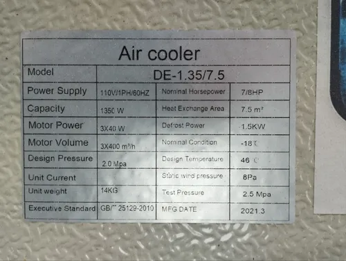 Difusor Tipo Cuña 1hp 110v