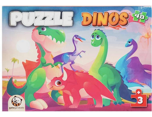 Puzzle X48 Pzs Dinos