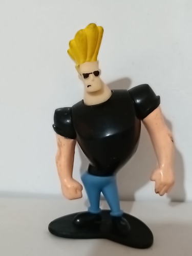 Figura De Johnny Bravo Articulada De Brazos Y Cabeza (Usado)