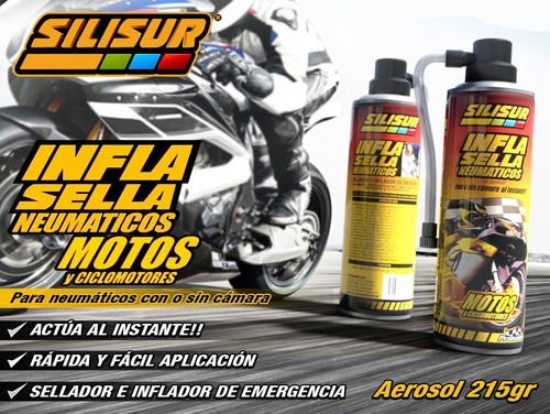 Repara Pinchazos Para Moto  Silisur