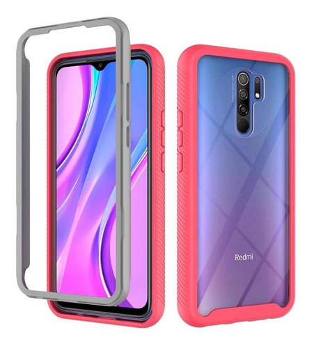 Forro O Funda Para Xiaomi Redmi 9 Doble Capas Anti Golpes