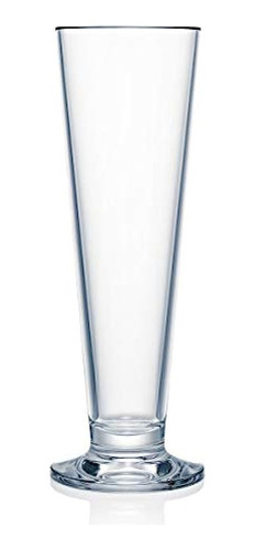 Set De Vidrio Strahl Pilsner De 4 16 Oz Transparente