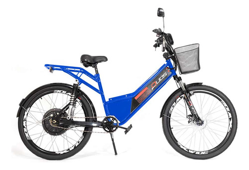 Bicicleta Elétrica - Confort Full - 800w - Azul - Duos Bike