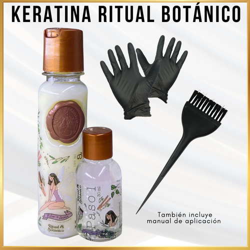 Promo Keratina Ritual Botánico 120ml. Es Vegana Sin Formol 