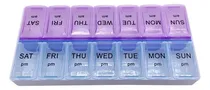 Comprar Pastillero Semanal 2 Tomas Al Dia Organizador Remedios