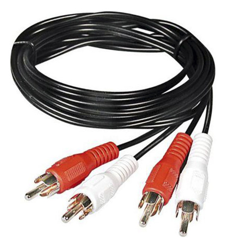 Cable Audio 2 Rca M/m 1,8m Blister Dracma