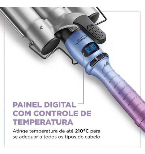 Modelador de Cachos Triondas By Juliette Mondial 180W Bivolt MCT-JU-03