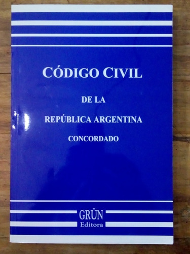 Libro Codigo Civil De La Republica Argentina Concordado (13)