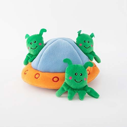 Peluche Para Perro Puzzle Interactivo Nave Extraterrestres