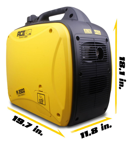 Aceup Energy Generador Inversor Portátil De 2300 W Generador
