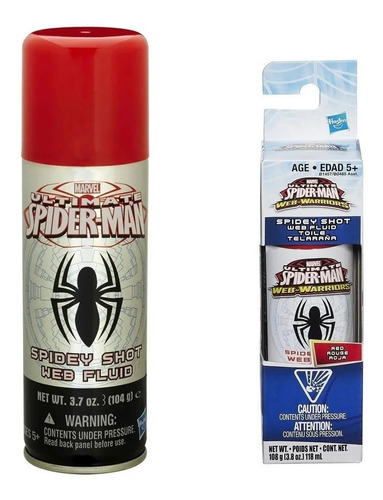 Homem Aranha Refil Lançador Spidey Shot Teia Spider B0485