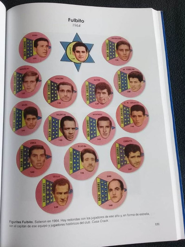 Libro De Figuritas De La Historia De Boca (Usado)