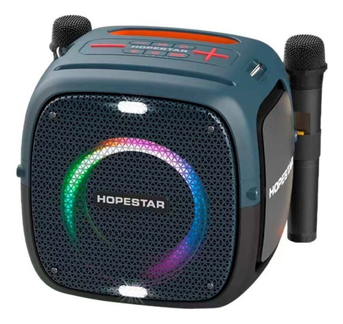 Parlante Hopestar-partyone 80w High Power Rgb Bluetooth Color Negro