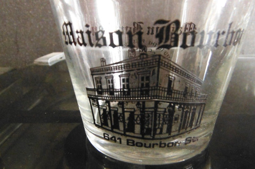Vaso New Orleans Bourbon Maison U.s.a Souvenir Regalo Gift
