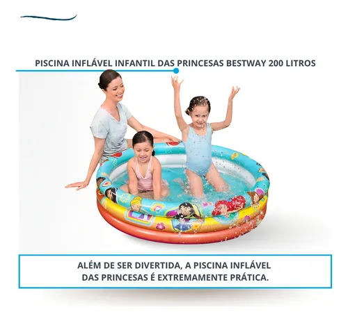 Piscina inflable infantil Bestway Children's de 200 litros para niñas