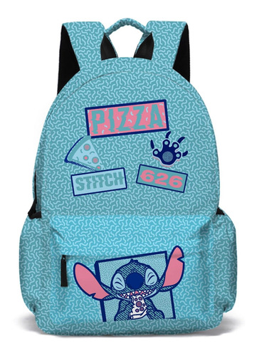 Stitch School Bag Mochila Impermeable Para Estudiantes