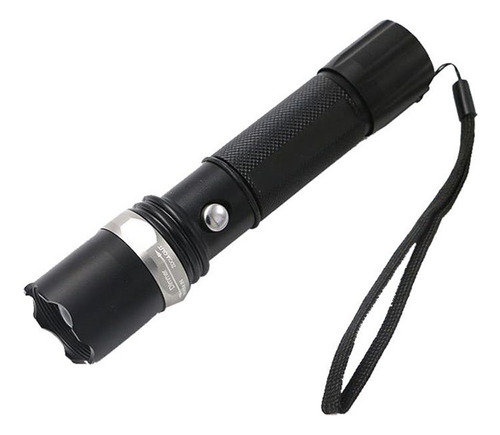 Linterna Philco Sw900 Led Multifunción Swat Negro
