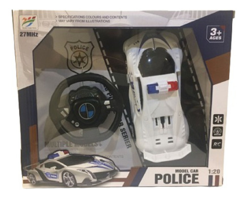 Police Auto A Control Remoto Esc 1:20        