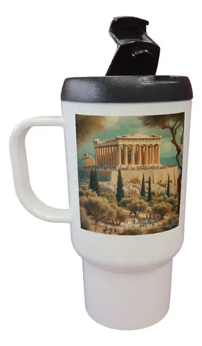 Jarro Termico Partenon, Templo Griego En Atenas C4