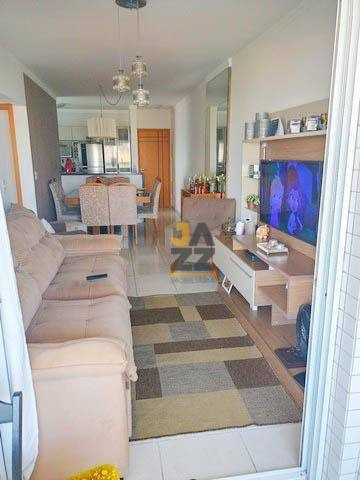Imagem 3 de 21 de Excelente Apartamento À Venda Com 2 Dormitórios, 74 M² Por R$ 424.000 - Vila Guilhermina - Praia Grande/sp - Ap7061