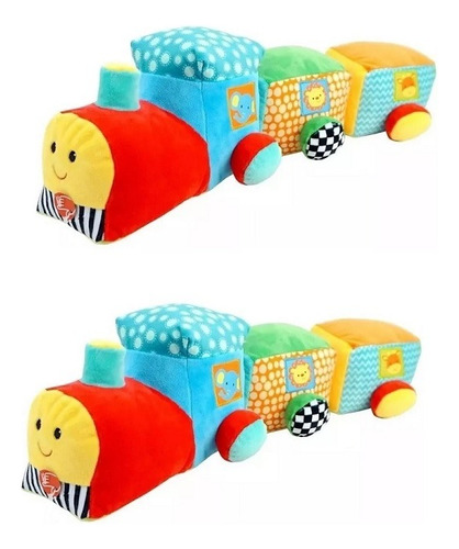 Peluche Tren Con Sonido Real Estimula A Tu Bebe Audioimport