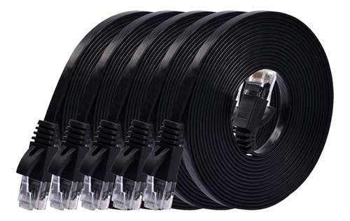 Cable Ethernet Cat 6 De 10 Pies (paquete De 5) (a Un Precio 