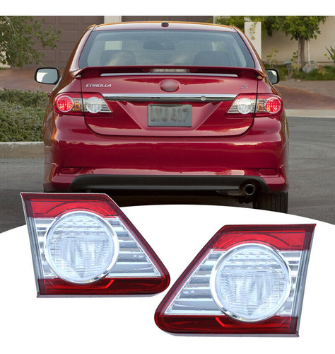 For 2011 2012 2013 Toyota Corolla Back Up Tail Light Dri Rrx