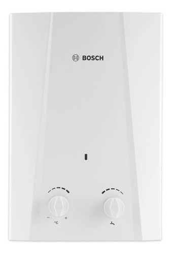 Boiler Calentador De Paso Instantaneo Bosch 6 L 1 Serv Lp Color Blanco Tipo de gas GLP 2 Baterias tipo D