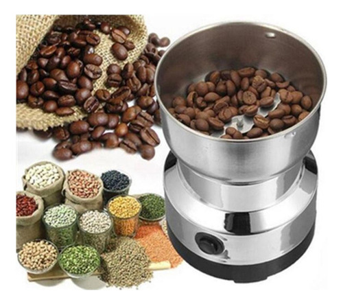 Trituradora De Café Eléctrica De Acero Inoxidable D