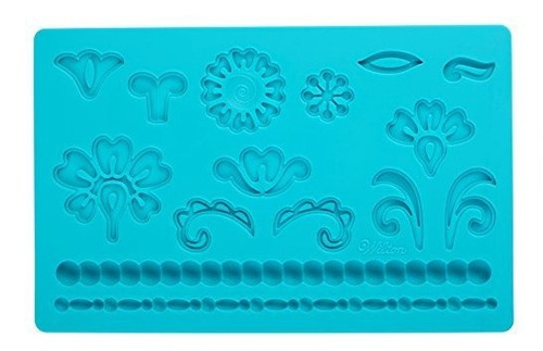 Wilton Silicone Damask Fondant Y Pasta De Goma Molde