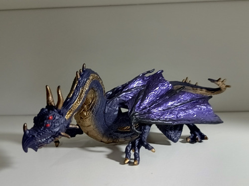 Safari Ltd Midnight Moon Dragon Purple And Gold Mythical 