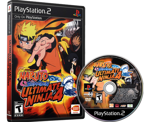 Jogo Naruto: Ultimate Ninja 4 - Ps2 Midia Fisica
