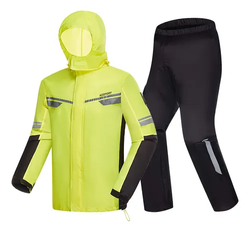 Conjunto Impermeable Moto Liviano Chaqueta Y Pantalón