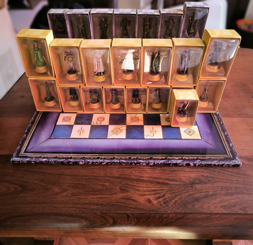 Ajedrez Señor De Los Anillos Completo - Con Tablero Casero (Usado)