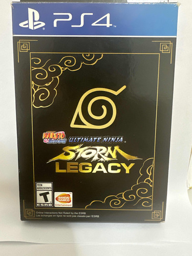 Naruto Shippuden Ultimate Ninja Storm Legacy - Ps4 (usado)