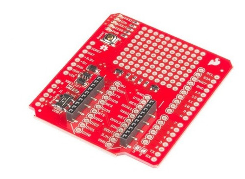 Shield Xbee Arduino Robotica Comunicacion Sparkfun