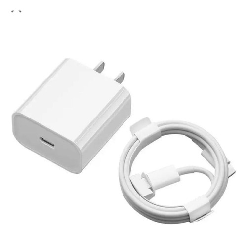 Kit Turbo Cargador Usb - C 20w Compatible Con iPhone