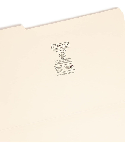 Carpeta De Archivos Smead Con Protección Del Producto, Pesta