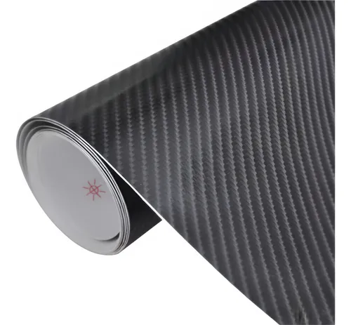 Vinilo Tipo Fibra De Carbono 4d (90 Cms X 152 Cms)