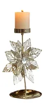 Comprar Portavelas De Metal Para Velas De Navidad, Centro De Mesa