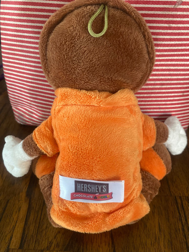 Muñeco Peluche 32cm Hersheys Chocolate World Reeses Café Con Naranja (Usado)