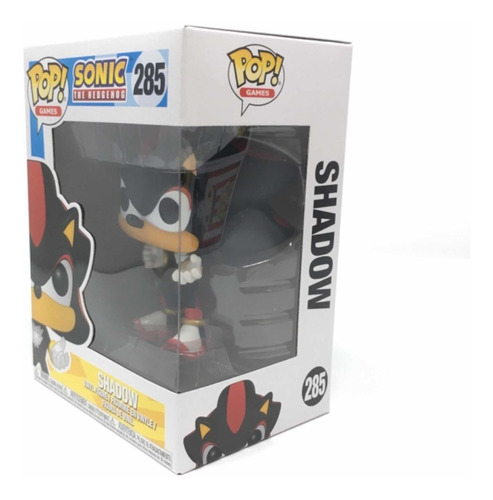 Funko Pop Shadow #285 Sonic The Hedgehog Videojuego Original Color Shadow The Hedgehog #285 / Sonic / Sega Game