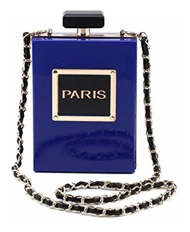Bolsos De Acrílico Para Mujer Con Forma De Perfume De París
