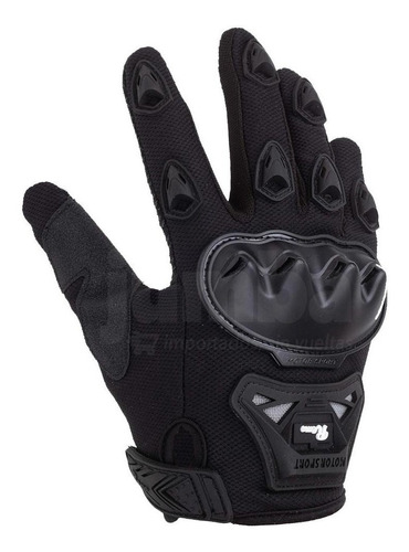 Guantes Remo Motosport Xl Con Protecciones Negro