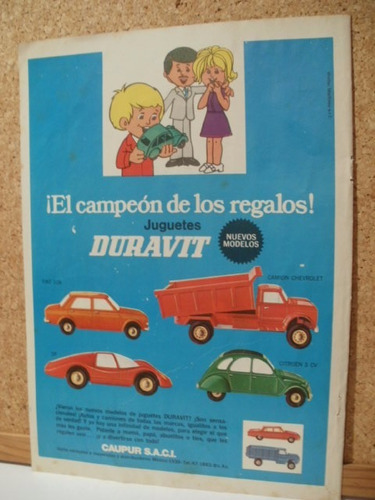 Recorte Clipping Publicidad Duravit 1970 X Caballito