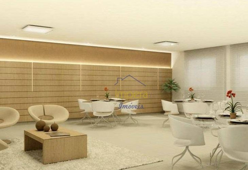 Apartamento Spazio Santos Dumont Com 2 Dormitórios À Venda, 54 M² Por R$ 210.000 - Parque Residencial Flamboyant - São José Dos Campos/sp - Ap0149