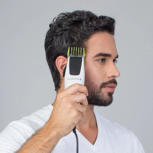 Cortadora de pelo Remington HC1096-16A blanca 220V