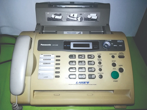 Máquina De Fax Láser Panasonic Kx-fl402 - Fotocopia