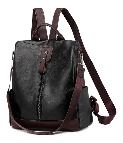 Mochila antirrobo mujer piel hotsell