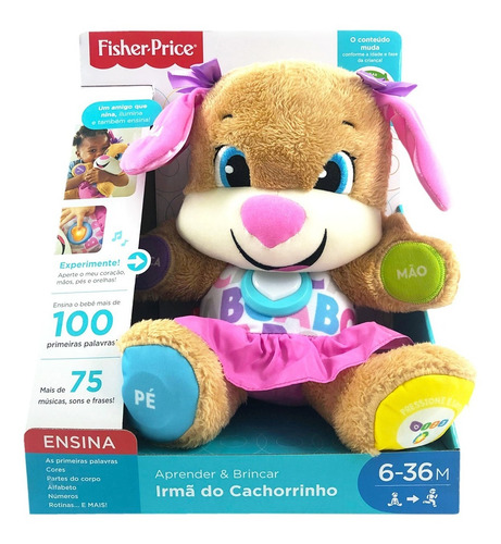 Imagem 2 de 7 de Aprender & Brincar Irmã Do Cachorrinho Smart Stages Mattel
